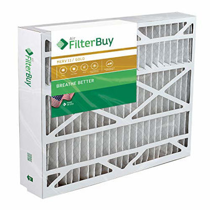 Picture of FilterBuy 21.5x21x5 Trane Perfect Fit BAYFTAH21M Replacement Furnace Filter / Air Filter - AFB Gold (Merv 11). (2 Pack)