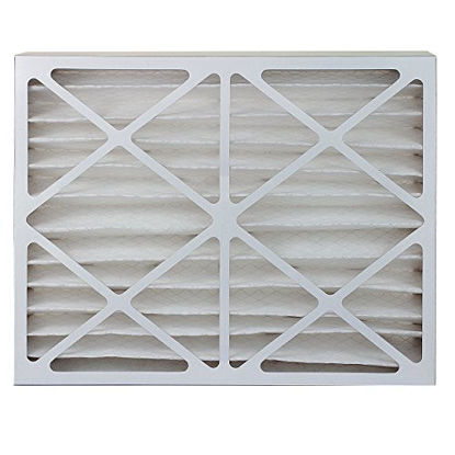 Picture of FilterBuy 24x24x4 MERV 8 Pleated AC Furnace Air Filter, (Pack of 6 Filters), 24x24x4 - Silver
