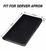 Picture of Server Books for Waitress - Leather Waiter Book Server Wallet with Zipper Pocket, Cute Waitress Book&Waitstaff Organizer with Money Pocket Fit Server ApronClassic Black