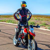 Picture of Motorcycle Pants for Men Dualsport Motocross Motorbike Pant Riding Overpants Enduro Adventure Touring Waterproof CE Armored All-Weather (Waist30''-32'' Inseam32'') Black