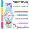 Picture of VAPCUFF Kids Toys Age 3 4 5 6 7 8, Girls Watches Ages 3-7 Birthday Gifts for 3 4 5 6 7 8 9 Year Old Girls Toddler Toys for Girls Age 3 4 5 6 7 - Blue