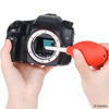 Picture of Set of 2 Air Blowers with Short, Medium and Long Nozzles - Removes Dust and Dirt from Cameras, Lenses, Filters and Sensitive Electronics - Powerful Air Blast - Durable - Microfiber Cleaning Cloth