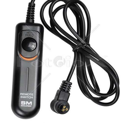 Picture of SMDV Remote Shutter Release Cable for Canon EOS 1D, 1DS Mark II, III, Mark III, IV, 1DC, 1DX, D30, D60, 10D, 20D, 20DA, 30D, 40D, 50D, 5D, 5D Mark II, III, 7D, Fully Compatible with Canon RS80N3