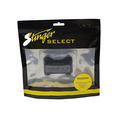 Picture of Stinger SSDB2034 (2) 1/0Ga Input to (3) 4Ga Output Distribution Block Kit