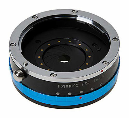 Picture of Fotodiox Pro IRIS Lens Mount Adapter Compatible with Canon EOS EF Full Frame Lenses to Fujifilm X-Mount Cameras