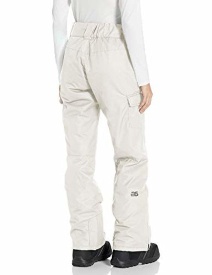 GetUSCart- Arctix Women's Snow Sports Insulated Cargo Pants, Marshmallow,  Medium