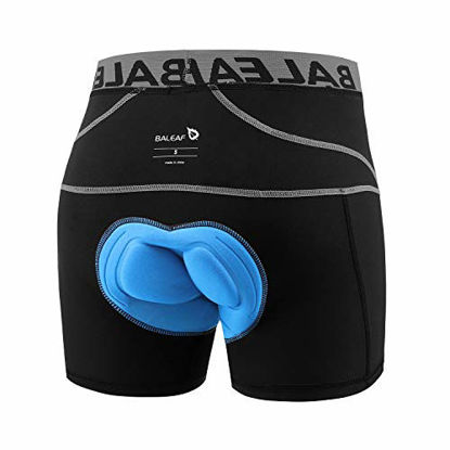 BALEAF Mens Bike Cycling Underwear Shorts 3D Padded Bicycle MTB Liner Shorts 