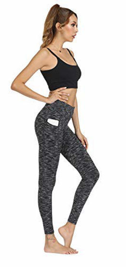 GetUSCart- Fengbay 2 Pack High Waist Yoga Pants, Pocket Yoga Pants Capris  Tummy Control Workout Running 4 Way Stretch Yoga Leggings