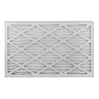 Picture of FilterBuy 12x20x1 MERV 8 Pleated AC Furnace Air Filter, (Pack of 2 Filters), 12x20x1 - Silver