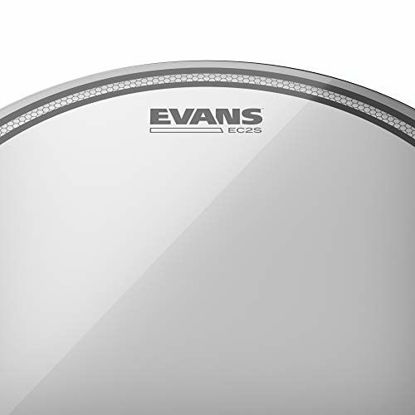 Picture of Evans EC2 Clear Drum Head, 6 Inch