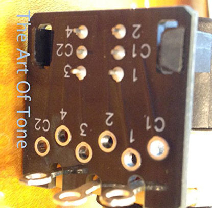 Picture of CTS 500K Push Pull Short Shaft Audio Taper Potentiometers - Pair (2X) - Includes Wiring Diagram
