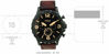 Picture of Fossil Men's Nate Quartz Leather Chronograph Watch, Color: Black, Brown (Model: JR1487)