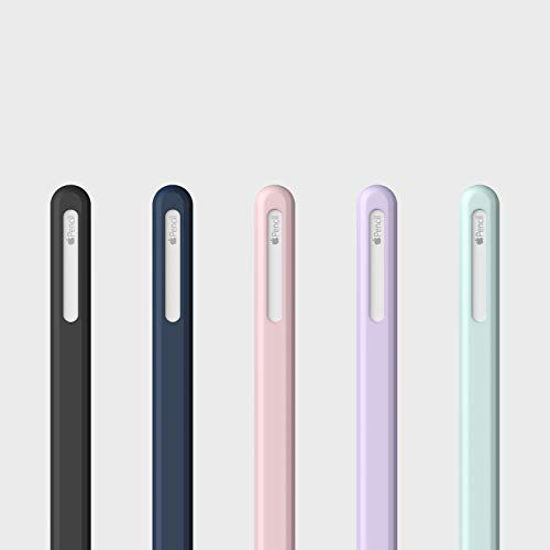 Picture of UPPERCASE Designs NimbleSleeve Premium Silicone Case Holder Protective Cover Sleeve Compatible with iPad Apple Pencil 2nd Generation Only (Midnight blue)