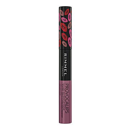 Picture of Rimmel Provocalips 16hr Kiss Proof Lip Colour, Lazy Daze (1 Count)