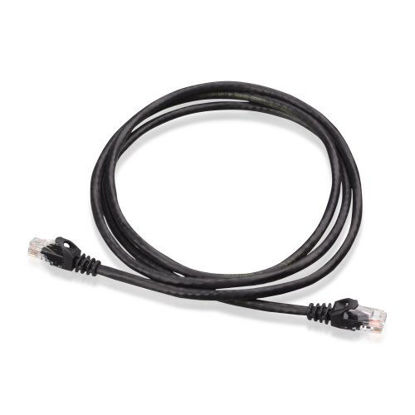 Picture of Cable Matters 10-Pack Snagless Short Cat6 Ethernet Cable (Cat6 Cable, Cat 6 Cable) in Black 5 ft