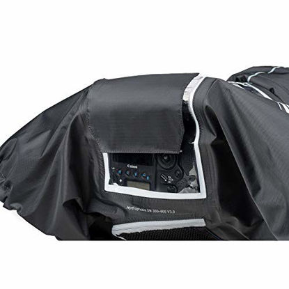Picture of Think Tank Photo Hydrophobia DM 300-600 V3 Camera Rain Cover for DSLR and Sony Alpha Series Full-Frame mirrorless Cameras with Lenses ranging from 300mm-600mm f/2.8