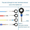 Picture of Maerd Terminal Removal Tool Kit, 76Pcs Terminal Ejector Kit for Car, Pin Extractor Tool Set Release Electrical Wire Connector Puller Repair Key Removal Tools
