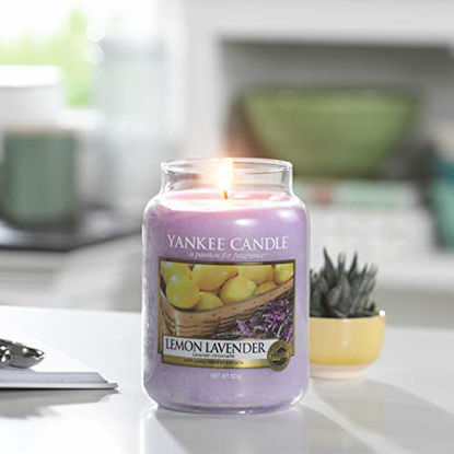 Picture of Yankee Candle Large Jar Candle Lemon Lavender