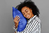 Picture of ShopBedding Luxury Satin Pillowcase for Hair - Queen Satin Pillowcase with Zipper, Royal (Pillowcase Set of 2) - Blissford