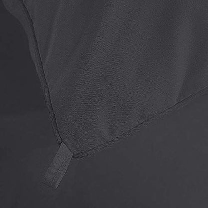 Picture of Utopia Bedding All Season 250 GSM Comforter - Soft Down Alternative Comforter - Plush Siliconized Fiberfill Duvet Insert - Box Stitched (Full/Queen, Gray)
