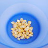 Picture of Original Salbree Microwave Popcorn Popper, Silicone Popcorn Maker, Collapsible Bowl - The Most Colors Available (Clear Blue)