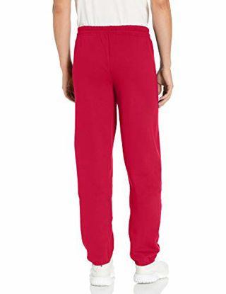 Picture of Hanes Men's EcoSmart Fleece Sweatpant, Deep Red, M