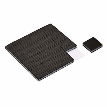 Picture of Amazon Basics Anti Slip Furniture Pads, Black, 4-Pack