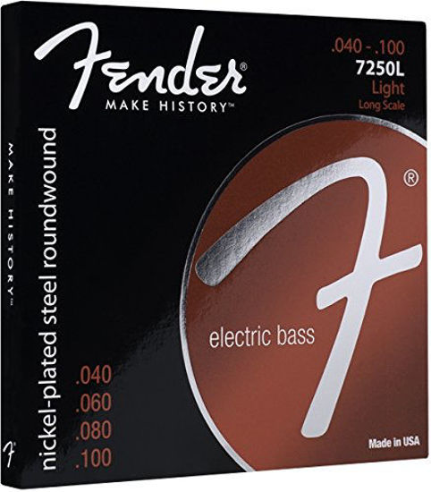 Picture of Fender 7250 Nickel-Plated Steel Roundwound Bass Guitar Strings (0737250403)