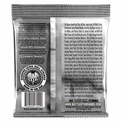 Picture of Ernie Ball Coated Electric Titanium RPS Hybrid Slinky Set, .009 - .046