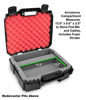 Picture of Casematix Studio Mixer Hard Case Fits Rode RODECaster Pro Podcast Production Studio Podcasting Microphone and Accessories, Red Padded Foam Protection