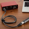 Picture of Amazon Basics XLR Male to Female Microphone Cable - 3 Feet, 2-Pack