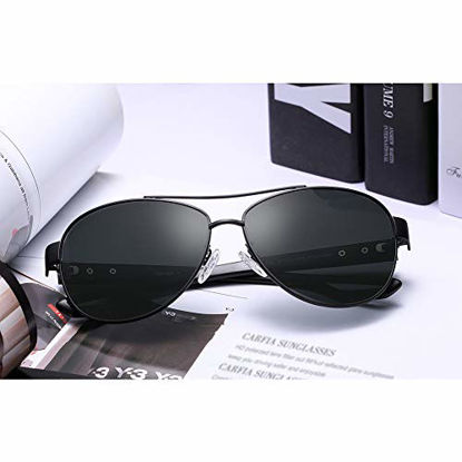 Picture of Carfia Polarized Sunglasses for Women UV Protection Outdoor Glasses Ultra-Lightweight Comfort Frame