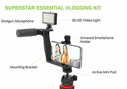 Picture of Digipower Essentials 5PC Video Blogging Kit