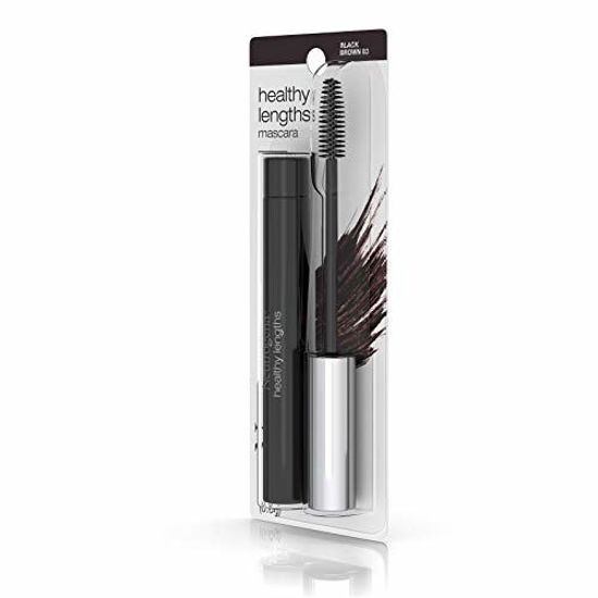 Picture of Neutrogena Healthy Lengths Mascara for Stronger, Longer Lashes, Clump-, Smudge- and Flake-Free Mascara with Olive Oil, Vitamin E and Rice Protein, Black/Brown 03,.21 oz
