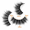 Picture of JIMIRE 16 Pairs False Eyelashes Fluffy Volume Natural Fake Lashes 3D Faux Mink Lashes Pack
