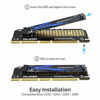Picture of Sabrent NVMe M.2 SSD to PCIe X16/X8/X4 Card with Aluminum Heat Sink (EC-PCIE)