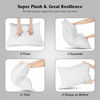 Picture of Utopia Bedding (2 Pack Premium Plush Pillow - Fiber Filled Bed Pillows - King Size 20 x 36 Inches - Cotton Blend Pillows for Sleeping - Fluffy and Soft Pillows
