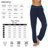 Picture of DIBAOLONG Womens Yoga Pants Wide Leg Comfy Drawstring Loose Straight Lounge Running Workout Legging Navy XXL