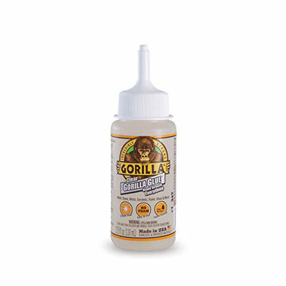 Picture of Gorilla Clear Glue, 3.75 ounce Bottle, Clear (Pack of 2)