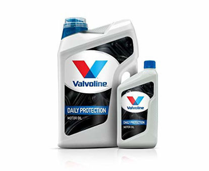 Picture of Valvoline Daily Protection SAE 5W-30 Synthetic Blend Motor Oil 5 QT