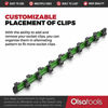 Picture of Olsa Tools 3/8-Inch Drive Aluminum Socket Organizer | Premium Quality Socket Holder (Green)
