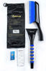 Picture of AstroAI 27 Snow Brush and Detachable Ice Scraper with Ergonomic Foam Grip for Cars, Trucks, SUVs (Heavy Duty ABS, PVC Brush, Blue)