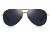 Picture of MERRY'S Men's Polarized Driving Sunglasses For Men Unbreakable Frame UV400 S8513 (Gold&Black, 61)
