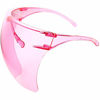 Picture of zeroUV - Protective Face Shield Full Cover Visor Glasses/Sunglasses (Anti-Fog/Blue Light Filter) (Pink)