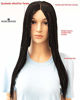 Picture of Braided Wigs, WOW BRAIDS Twisted Wigs, Micro Million Twist Wig - Color 1 - 18 Inches. Synthetic Hand Braided Wigs for Black Women., #1