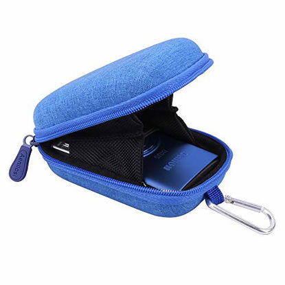 Picture of Aenllosi Hard Carrying Case for Canon PowerShot ELPH 180/190 Digital Camera (Carrying case, Blue)