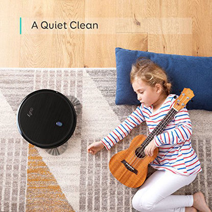 Picture of eufy by Anker, BoostIQ RoboVac 11S (Slim), Robot Vacuum Cleaner, Super-Thin, 1300Pa Strong Suction, Quiet, Self-Charging Robotic Vacuum Cleaner, Cleans Hard Floors to Medium-Pile Carpets