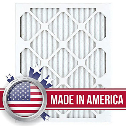 Picture of AIRx DUST 16x20x1 MERV 8 Pleated Air Filter - Made in the USA - Box of 6
