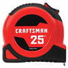 Picture of CRAFTSMAN Tape Measure, Self-Lock, 25-Foot (CMHT37225S)