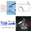 Picture of Protective Eyewear Safety Goggles Clear Anti-fog/Anti-Scratch Safety Glasses Men Glasses, Transparent Frame (2pcs-blue&pink)